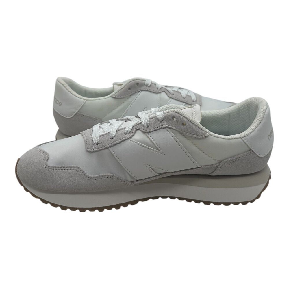 New Balance 237‎ Running Shoes Womens 11.5 B Mens 10 Grey White Casual Sneakers - Picture 3 of 7